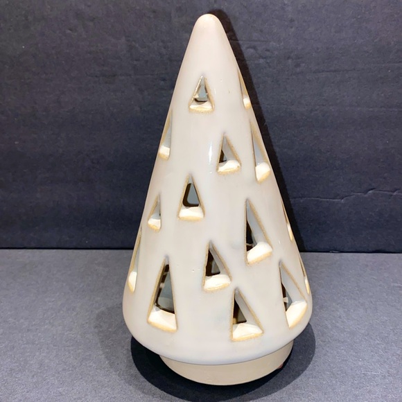 Ceramic Christmas Tree Fairy Lamp - Picture 3 of 8